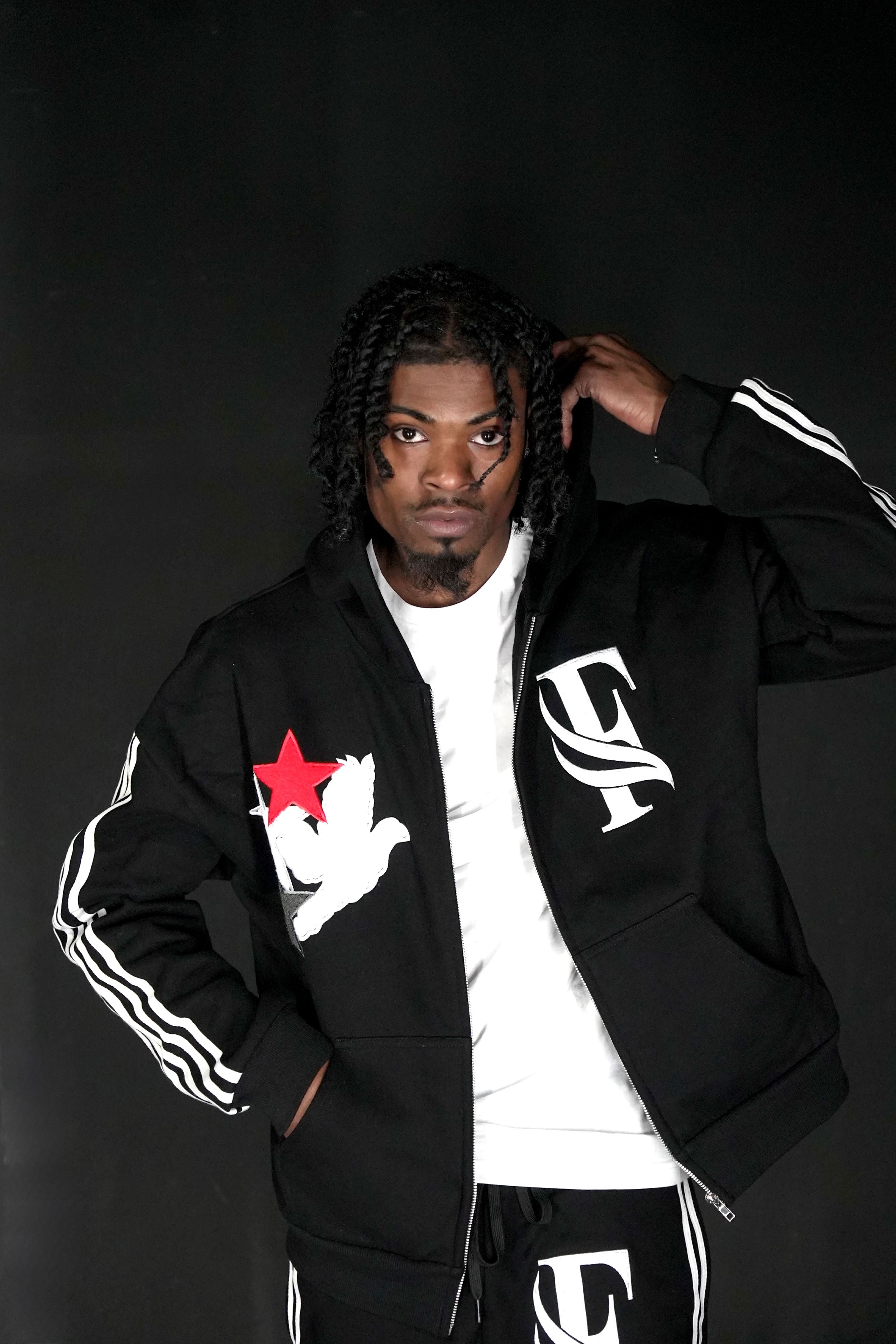 Black Flyloft Hoodie